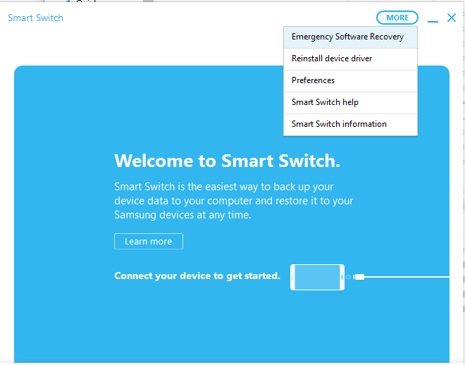 samsung smart switch recovery